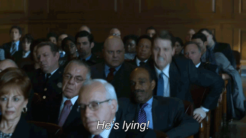 lying